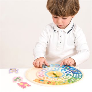Puzzle clock